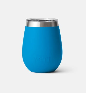 YETI- Rambler 10oz Wine Tumbler in Big Wave Blue